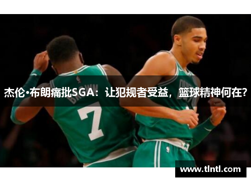 杰伦·布朗痛批SGA：让犯规者受益，篮球精神何在？